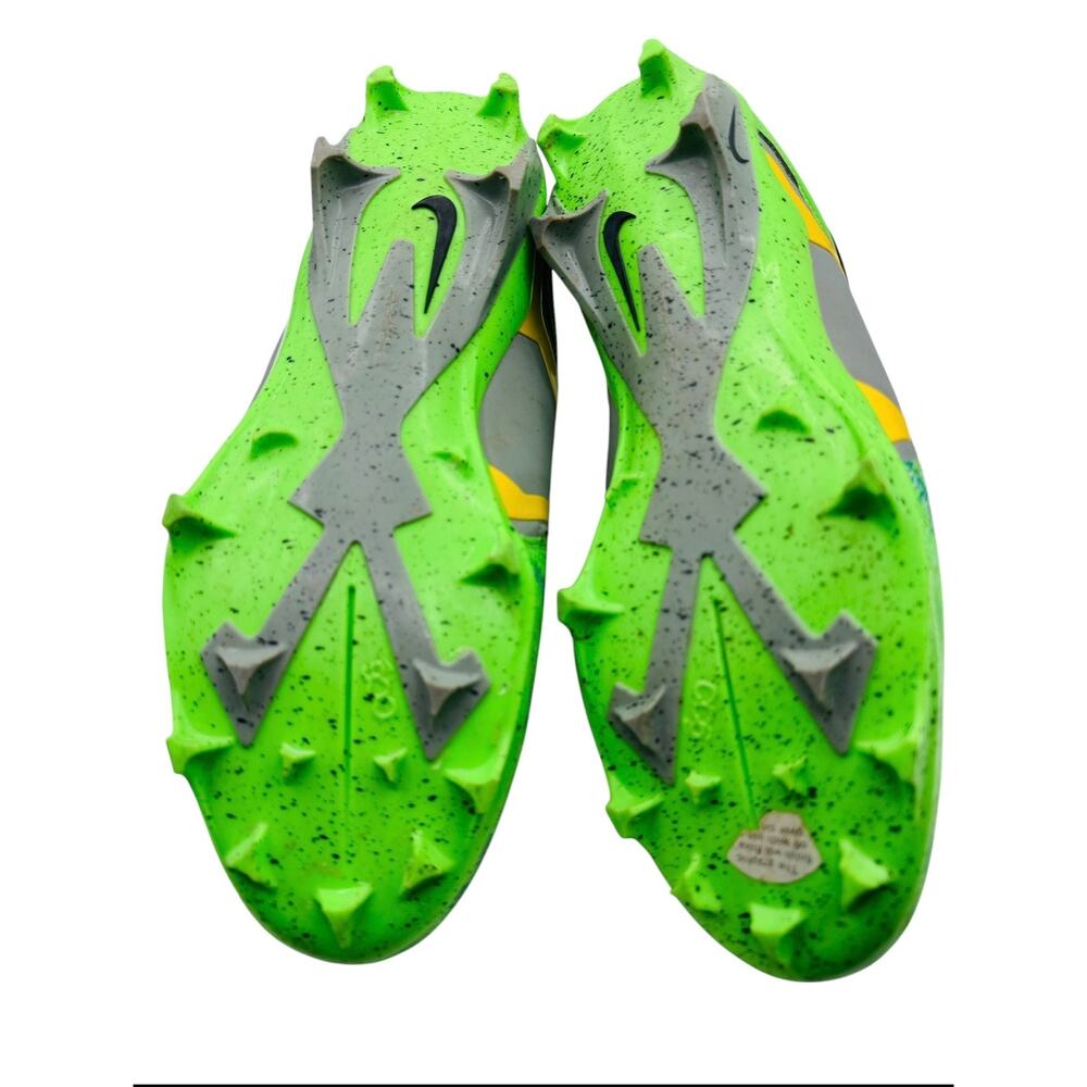 Nike Alpha Men's Football Cleats Volt Green Low Top Lace- Up Athletic Size 16 - Picture 8 of 9
